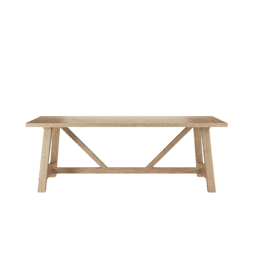 American oak table